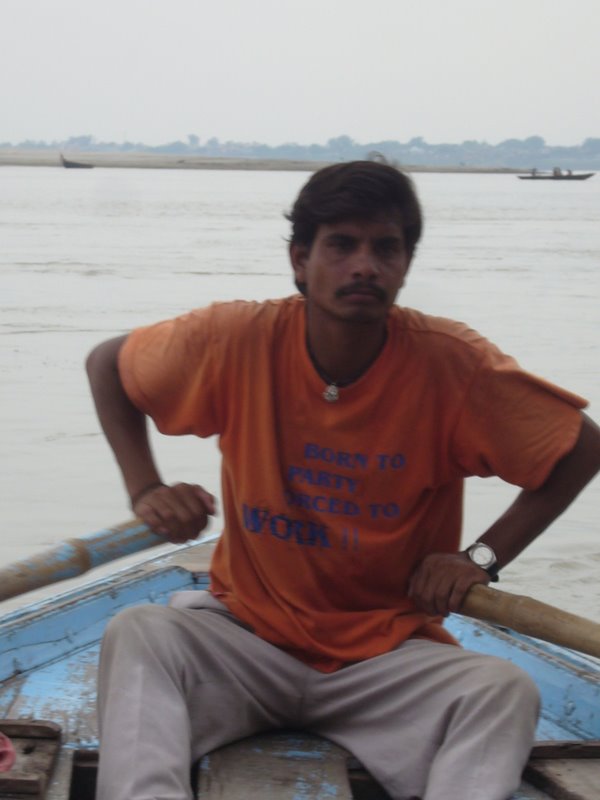 Travel - India - Varanasi - Gangees Boattrip